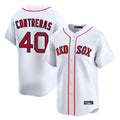 Boston Red Sox #40 Willson Contreras Player White BUTLER Limited Home Game Stitched Jerseys1