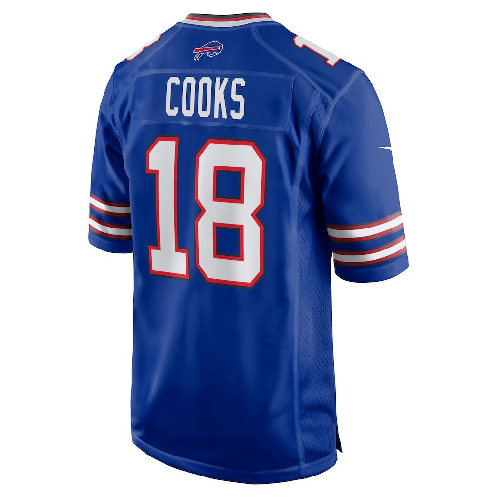 B.Bills #18 Brandin Cooks Royal BUTLER Team Game Jersey