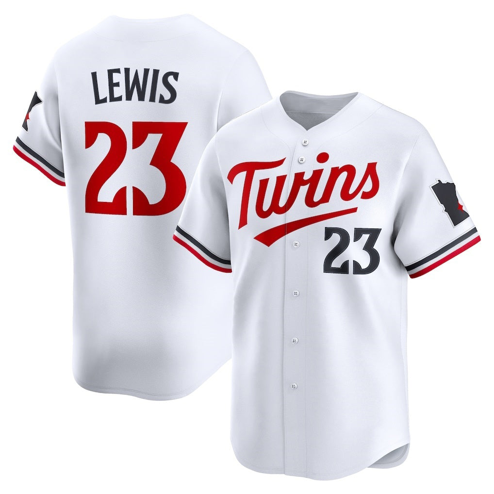 Minnesota Twins #23 Royce Lewis White BUTLER Home Limited Player Jersey