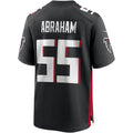 A.Falcons #55 John Abraham Black BUTLER Game Retired Player Jersey