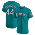 Seattle Mariners #44 Julio Rodr¨ªguez Teal BUTLER Alternate Elite Jersey