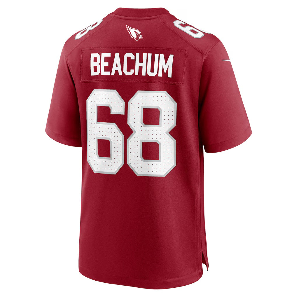 A.Cardinals #68 Kelvin Beachum Cardinal BUTLER Team Game Jersey