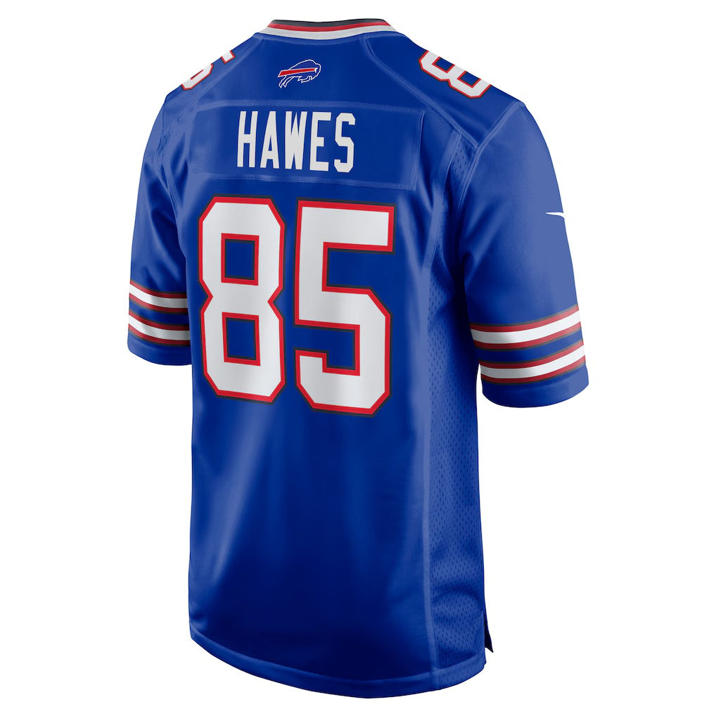 B.Bills #85 Jackson Hawes Royal BUTLER Team Game Jersey