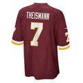 W.Football Team #7 Joe Theismann Burgundy BUTLER Retired Player Jersey