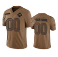 Custom B.Bills Active Player 2023 Brown BUTLER Salute To Service Limited Stitched Jersey