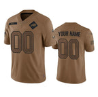 Custom B.Bills Active Player 2023 Brown BUTLER Salute To Service Limited Stitched Jersey