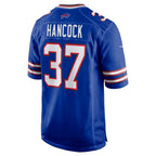 B.Bills #37 Jordan Hancock Royal BUTLER Team Game Jersey