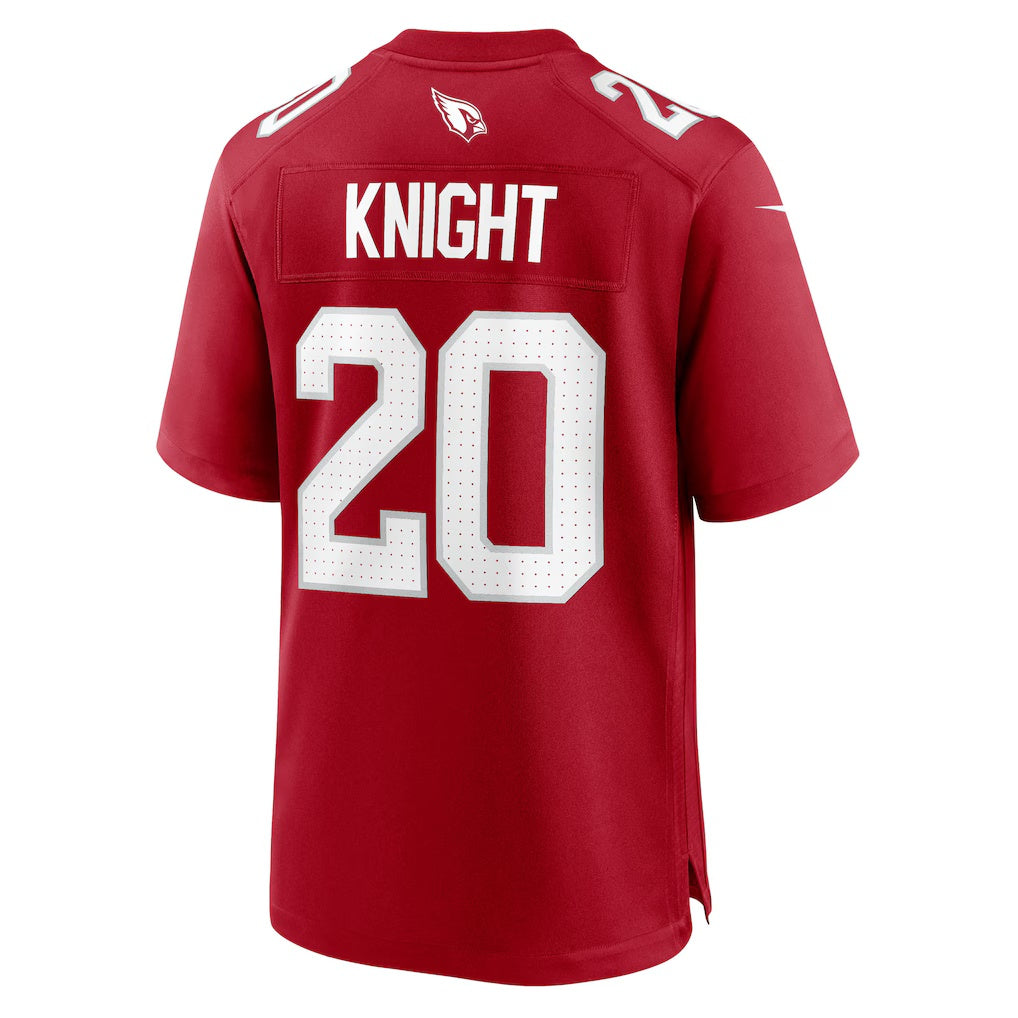 A.Cardinals #20 Zonovan Knight Cardinal BUTLER Team Game Jersey