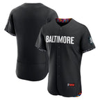 Baltimore Orioles Black BUTLER City Connect Authentic Jersey
