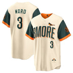 Baltimore Orioles #3 Taylor Ward Natural BUTLER 2026 City Connect Stadium Jersey