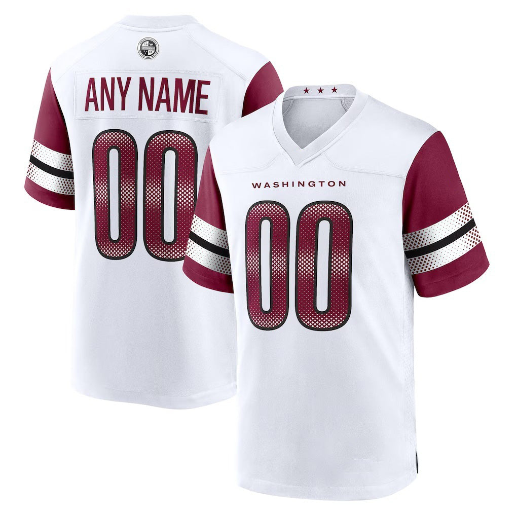 Custom W.Commanders White BUTLER Game Player Jersey