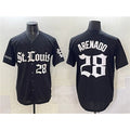 St. Louis Cardinals #28 Nolan Arenado Black BUTLER 'Gothic Legacy Edition' Vapor Premier Limited Stitched Jersey