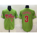 Philadelphia Phillies #3 Bryce Harper Light Green BUTLER Phanatic Limited Stitched Jersey