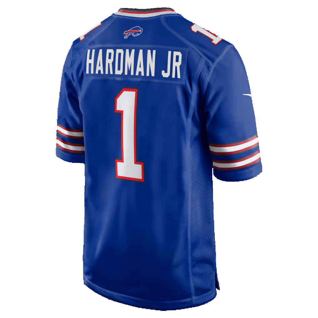 B.Bills #1 Mecole Hardman Royal BUTLER Team Game Jersey