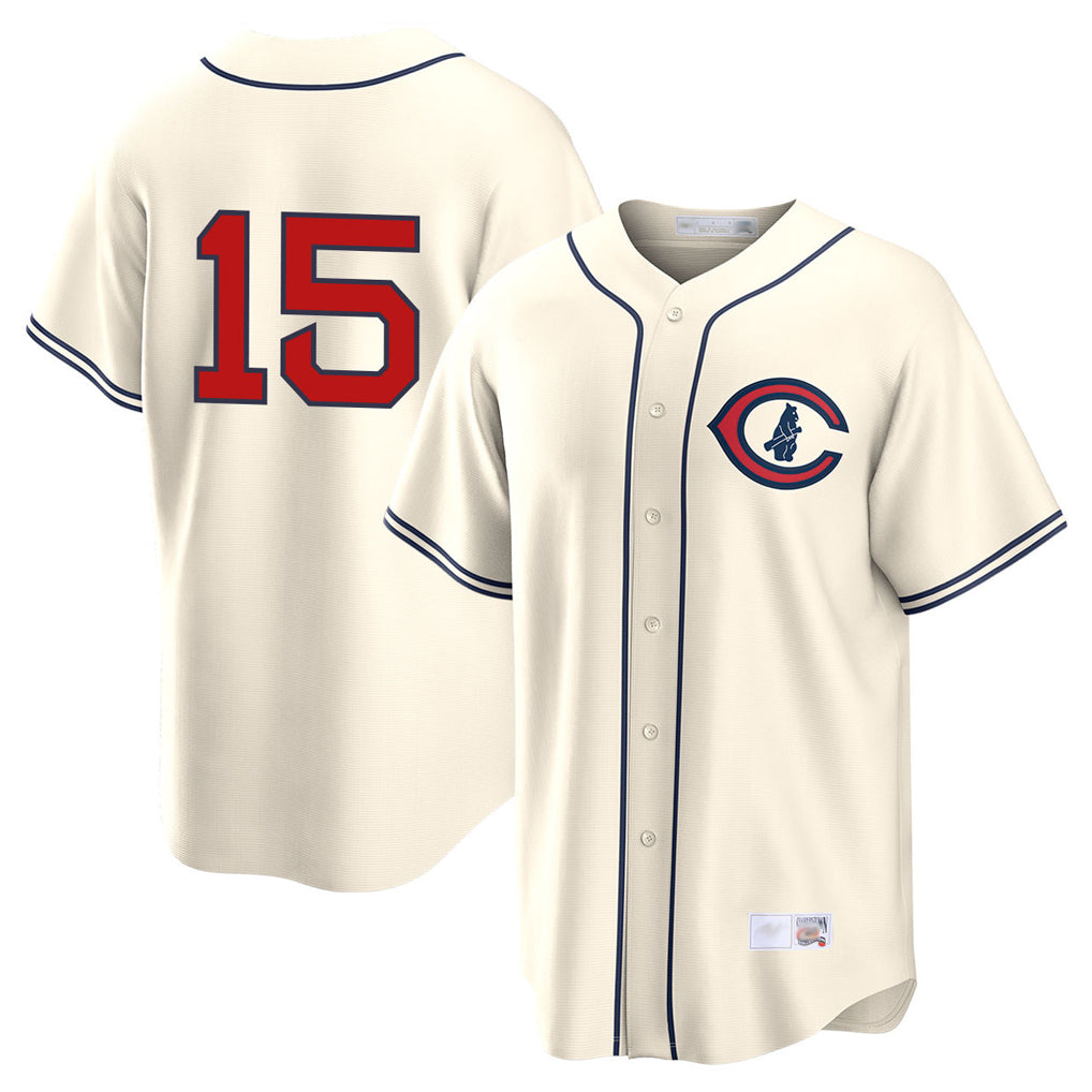 Chicago Cubs #15 Carson Kelly Player Cream BUTLER Field of Dreams Home Game Stitched Jerseys