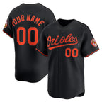 Custom Baltimore Orioles Black BUTLER Alternate Limited Jersey