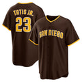 San Diego Padres #23 Fernando Tatis Jr. Brown BUTLER Alternate Replica Player Jersey