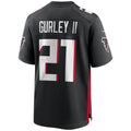 A.Falcons #21 Todd Gurley II Black BUTLER Game Player Jersey
