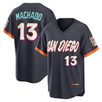 San Diego Padres #13 Manny Machado Obsidian BUTLER 2026 City Connect Stadium Jersey