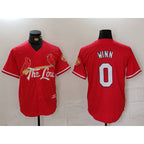 St. Louis Cardinals #0 Masyn Winn Red BUTLER 2024 City Connect Limited Stitched Jersey