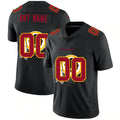 Custom W.Redskins Black BUTLER Team Logo Dual Overlap Limited Jersey