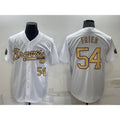 Atlanta Braves #54 Max Fried Number White BUTLER 2022 All Star Stitched Cool Base Jersey