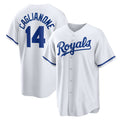 Kansas City Royals #14 Jac Caglianone White BUTLER Home Replica Jersey