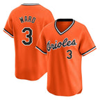 Baltimore Orioles #3 Taylor Ward Player Orange BUTLER T-shirt Limited Home Game Stitched Jerseys