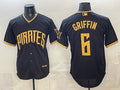 Pittsburgh Pirates #6 Konnor Griffin Black BUTLER 2026 City Connect Stadium Stitched Jersey