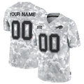 Custom B.Bills Active Player 2024 F.U.S.E Arctic Camo BUTLER Salute To Service Limited Stitched Jersey