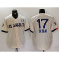 Los Angeles Dodgers #17 Shohei Ohtani Cream BUTLER 2024 City Connect Limited Jersey