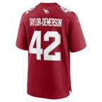 A.Cardinals #42 Dadrion Taylor-Demerson Cardinal BUTLER Team Game Jersey