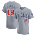 Chicago Cubs #18 Shota Imanaga Player Gray BUTLER Road Limited Elite Home Stitched Jerseys