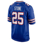 B.Bills #25 Geno Stone Royal BUTLER Team Game Jersey