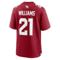 A.Cardinals #21 Garrett Williams Cardinal BUTLER Game Jersey