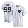 New York Yankees #99 Aaron Judge White BUTLER Home Limited Player Jerseys