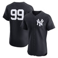 New York Yankees #99 Aaron Judge Navy BUTLER Alternate 2 Elite Jersey