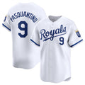 Kansas City Royals #9 Vinnie Pasquantino White BUTLER 2024 Home Limited Stitched Jersey