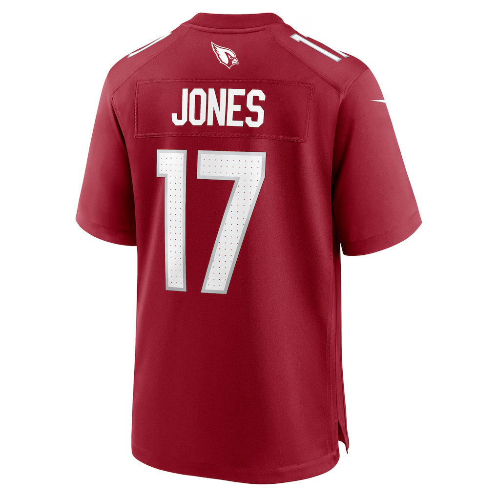 A.Cardinals #17 Zay Jones Cardinal BUTLER Team Game Jersey