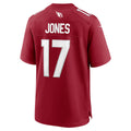 A.Cardinals #17 Zay Jones Cardinal BUTLER Team Game Jersey