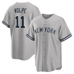 New York Yankees #11 Anthony Volpe Gray BUTLER Road Replica Jersey
