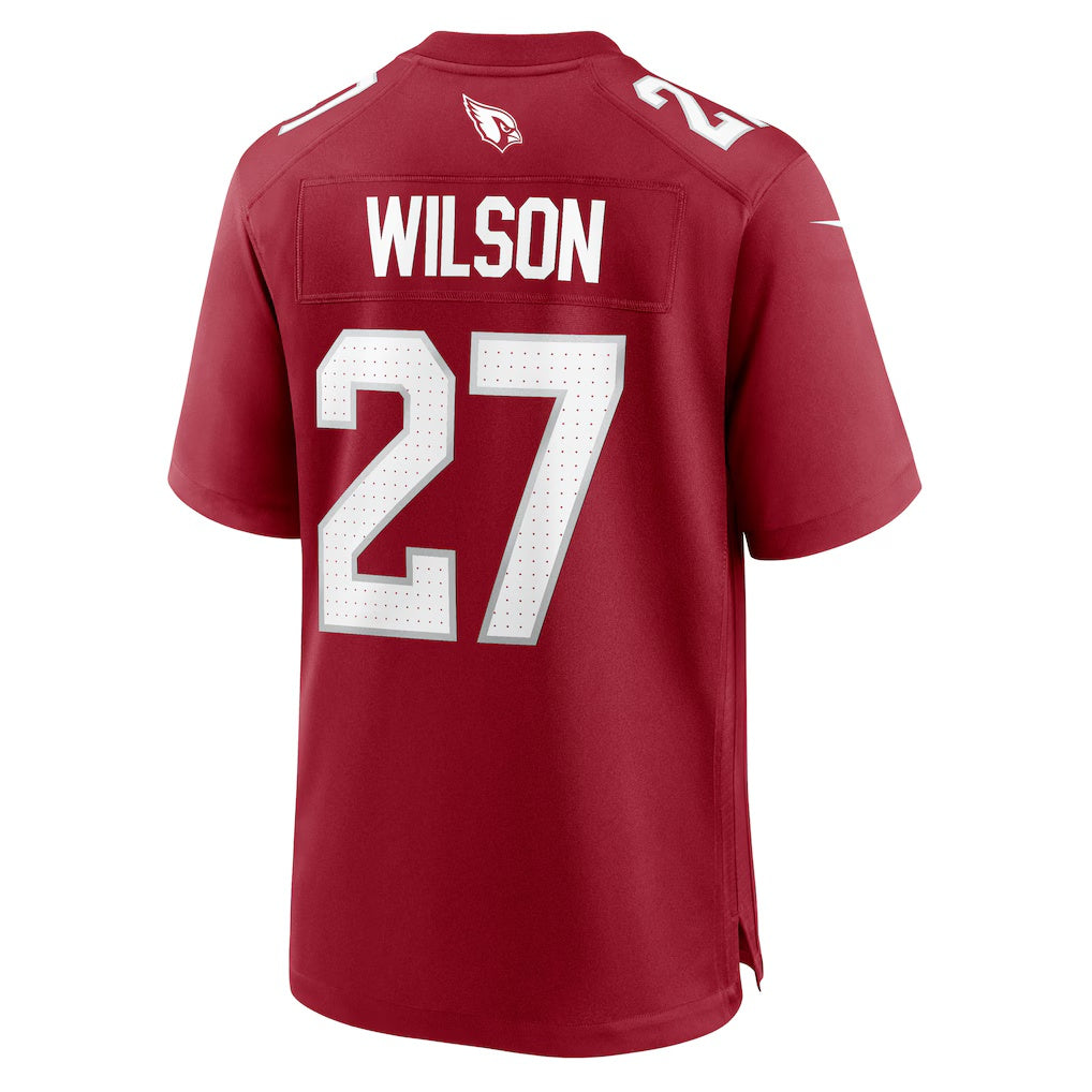 A.Cardinals #27 Divaad Wilson Cardinal BUTLER Team Game Jersey