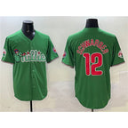 Philadelphia Phillies #12 Kyle Schwarber Green BUTLER Phanatic Limited Stitched Jersey