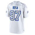 B.Bills #97 Joey Bosa 2025 Rivalries Collection Game Jersey - White BUTLER