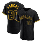 Chicago White Sox #20 Miguel Vargas Player Black BUTLER Snake Skin City Limited Elite Home Stitched Jerseys