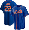 New York Mets #22 Juan Soto Royal BUTLER 2024 Cool Base Limited Stitched Jersey