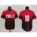 Philadelphia Phillies #10 JT Realmuto Red BUTLER 2024 City Connect Limited Stitched Jersey 2