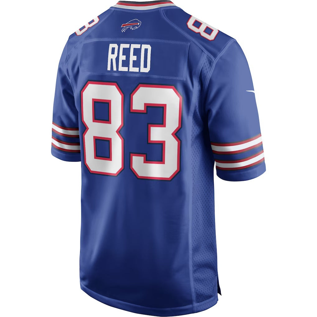 B.Bills #83 Andre Reed Royal BUTLER Game Retired Player Jersey