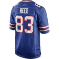 B.Bills #83 Andre Reed Royal BUTLER Game Retired Player Jersey