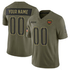 Custom W.Commanders Active Player Olive BUTLER 2025 Salute to Service Limited Stitched Jersey